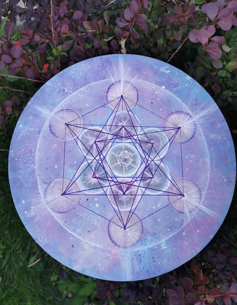 g paint metatron cube