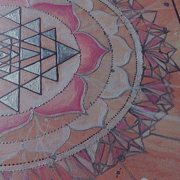 g paint sri yantra ii